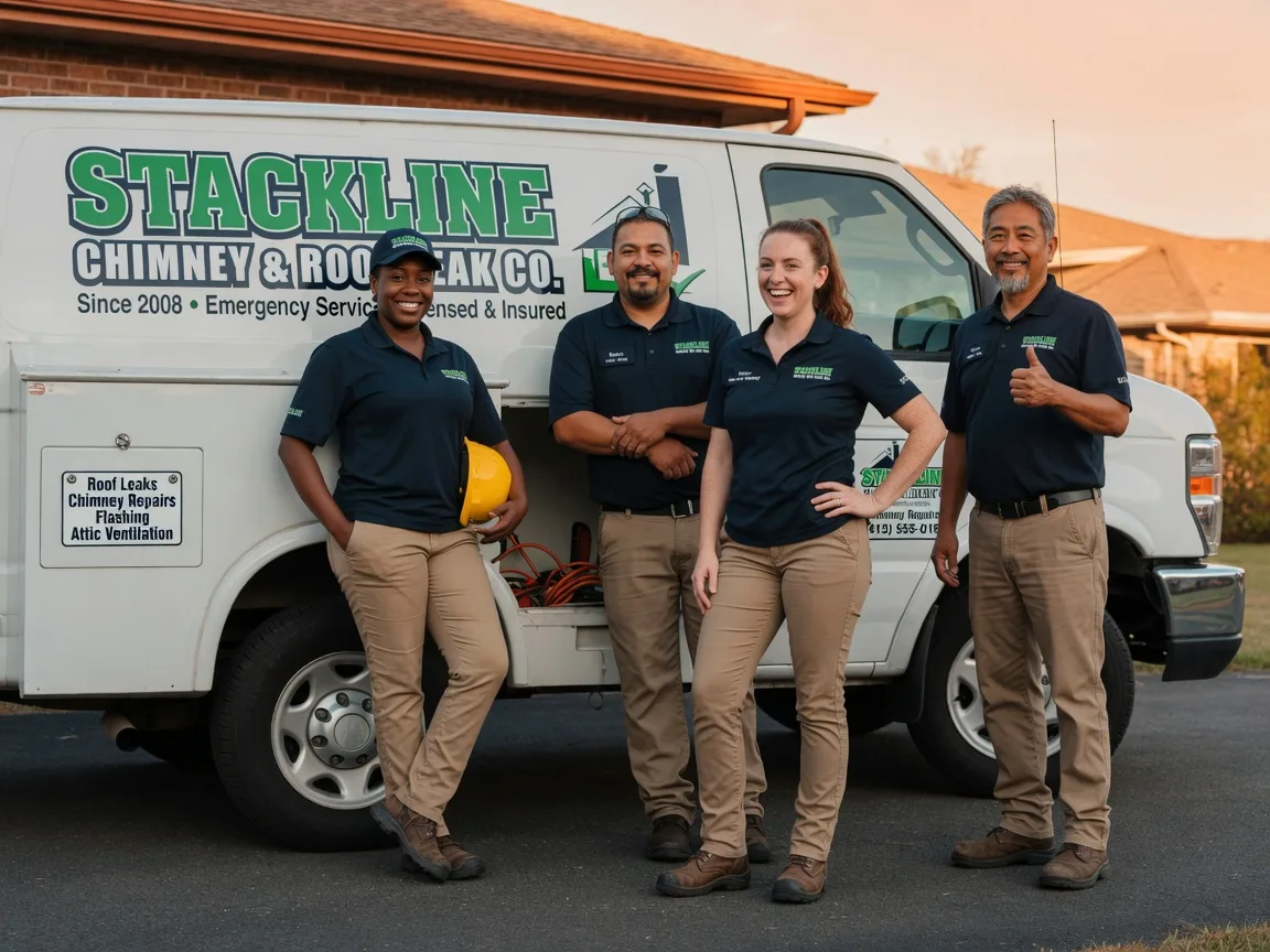 Chimney flashing repair company in Brownstown, IL